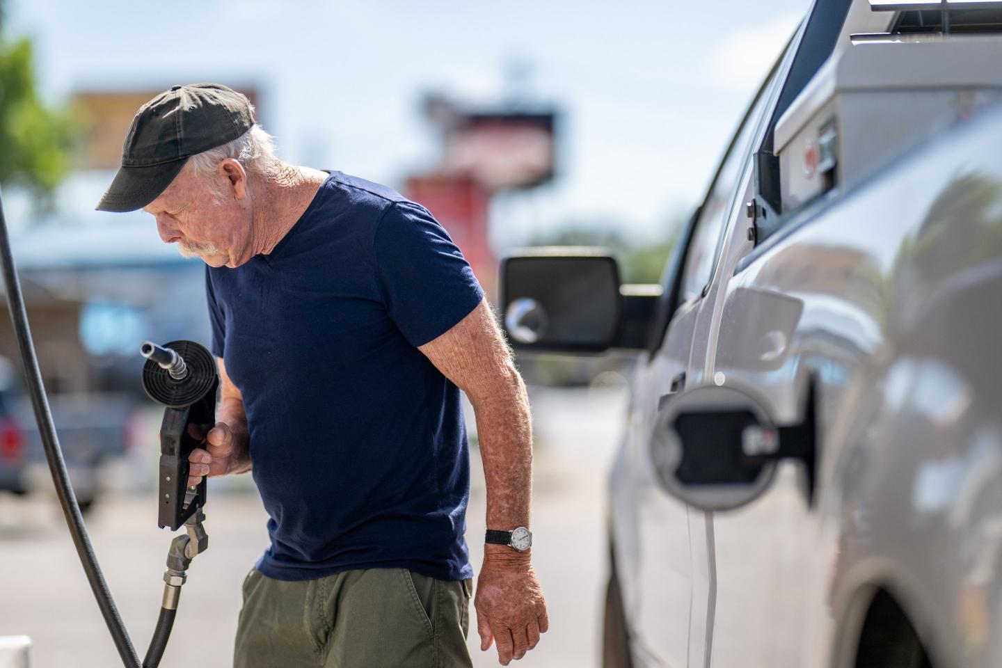 Consumer inflation stayed flat in October thanks to cheaper gas, which slowed overall price increases