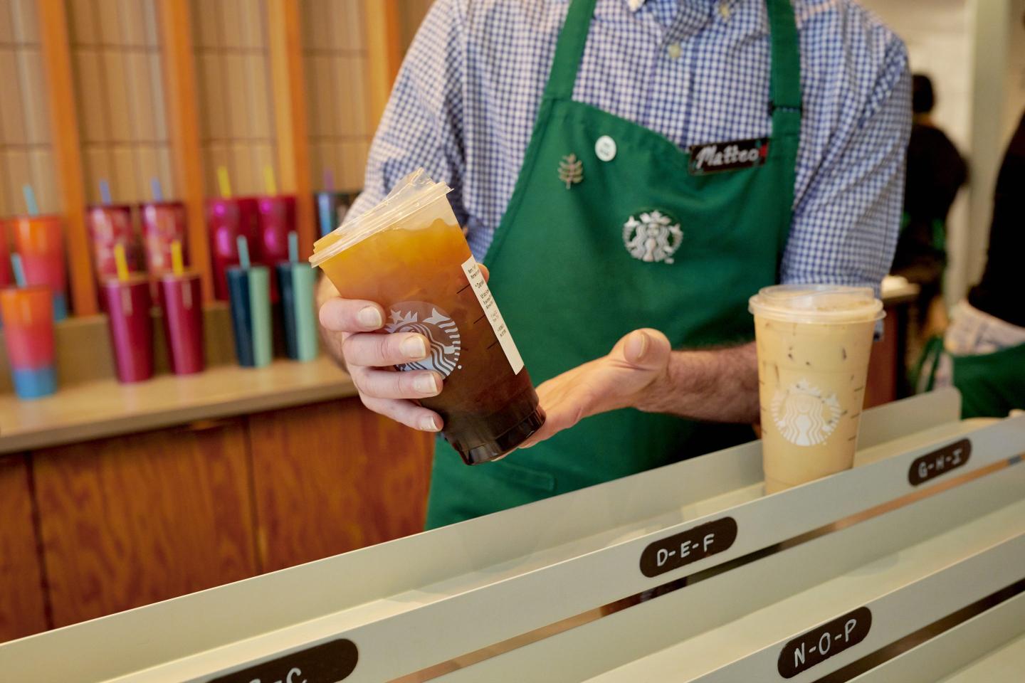 Starbucks hikes pay for U.S. hourly workers—but excludes union members from some of those raises as tension between the two sides rises another notch