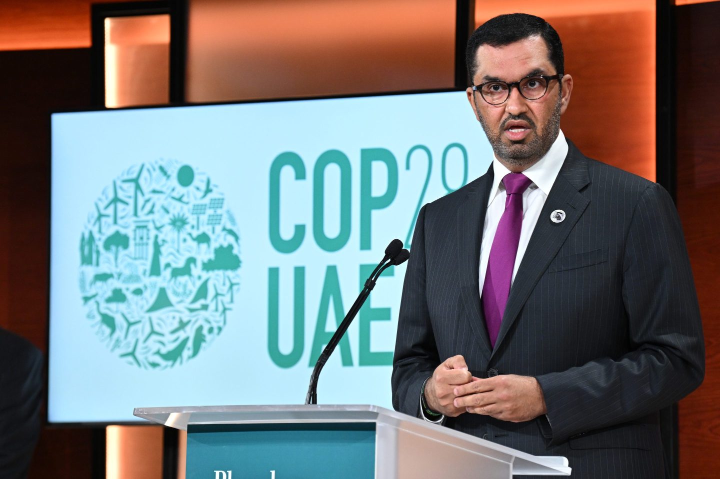 COP28 president Sultan Al Jaber.