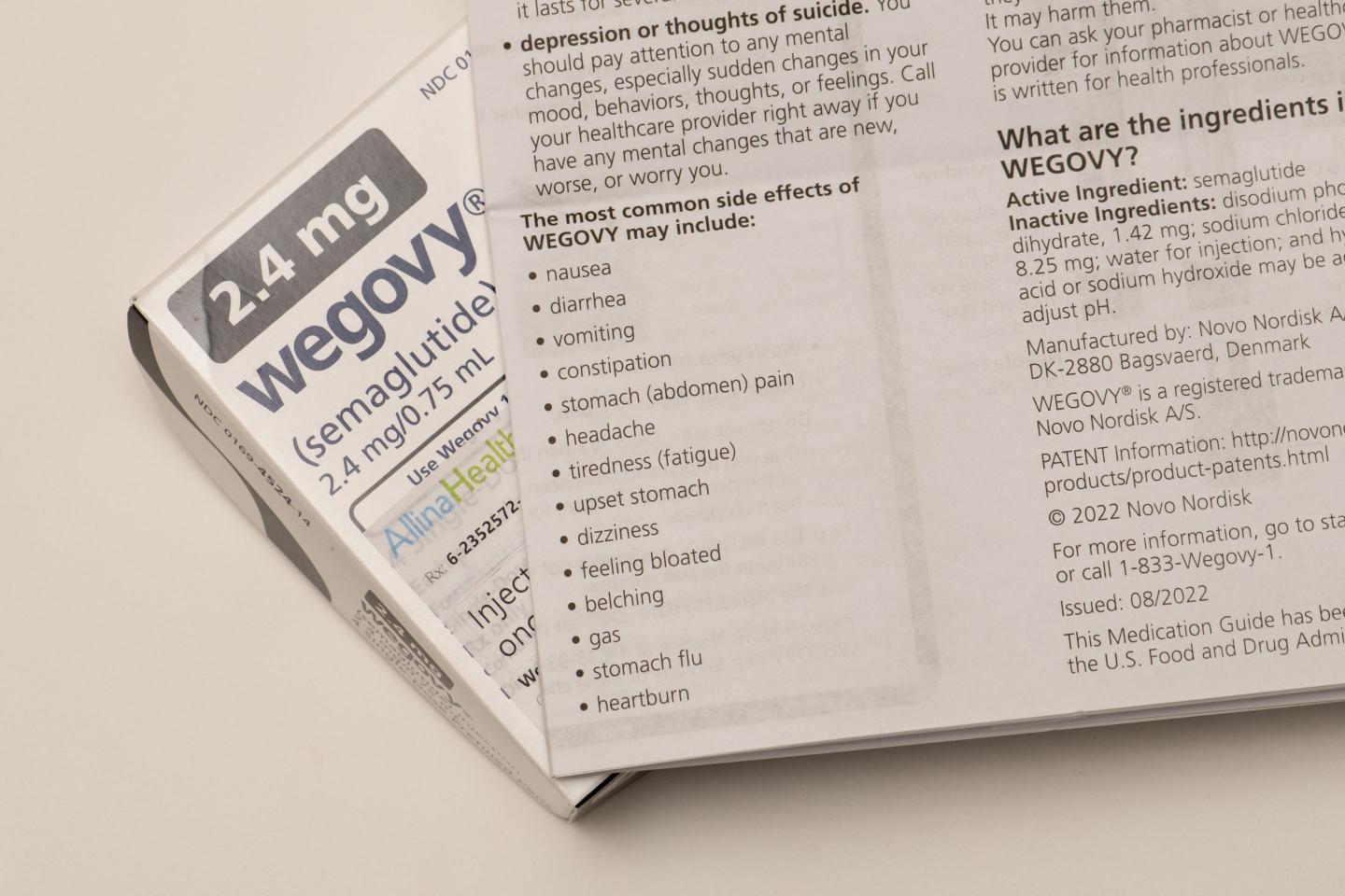 a box of wegovy injectables