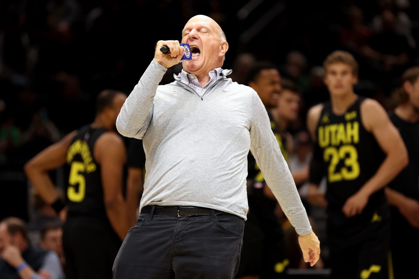 L.A. Clippers owner and former Microsoft CEO Steve Ballmer