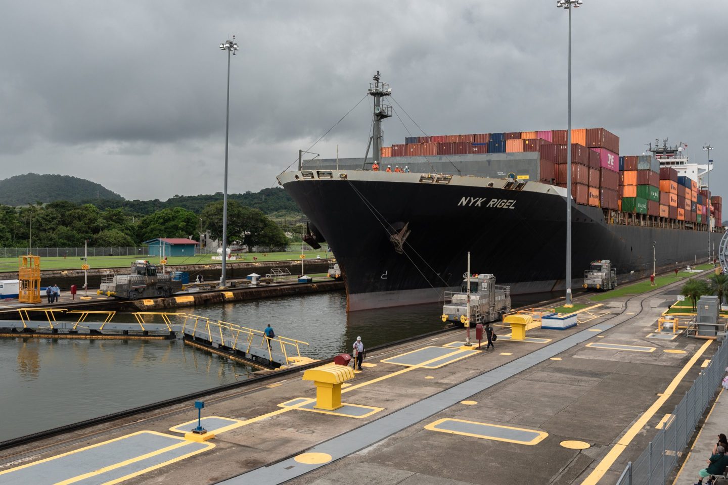 A backup at the Panama Canal is causing shippers to use other routes.