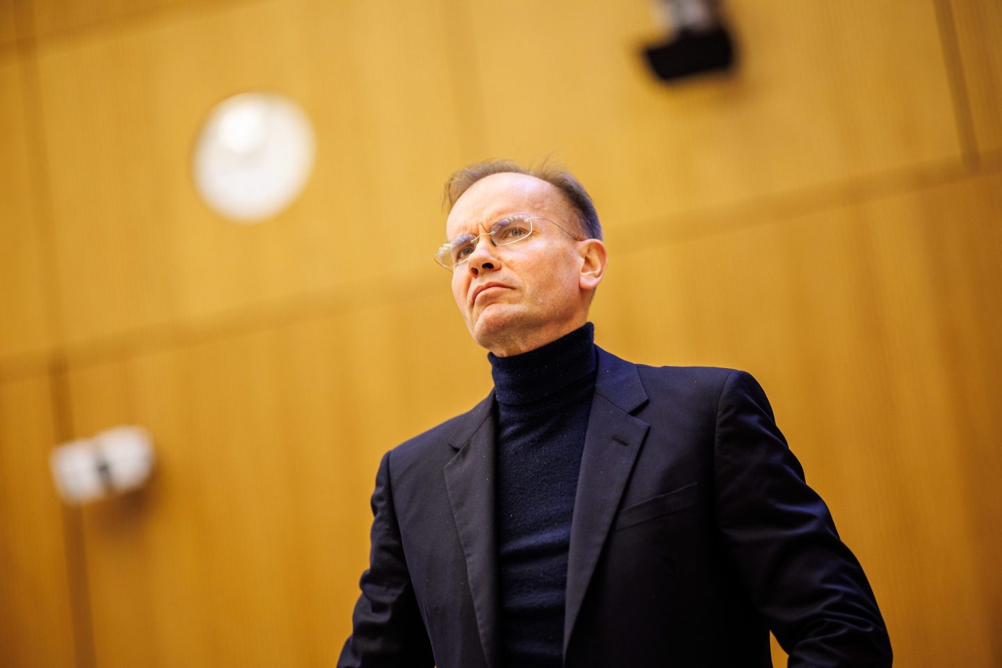 Aziri worked for clients including Wirecard, a German company that collapsed amid fraud. Pictured is Markus Braun, former Wirecard CEO.