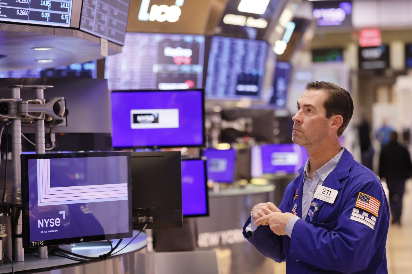 At the New York Stock Exchange, Nov. 10, 2023.