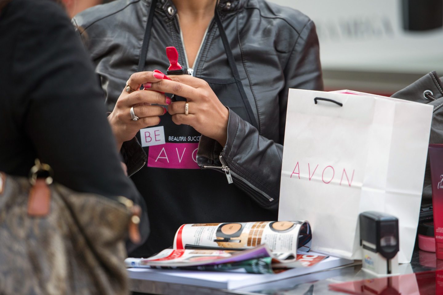 Avon became a household name in more ways than one by selling at customers' doorsteps.