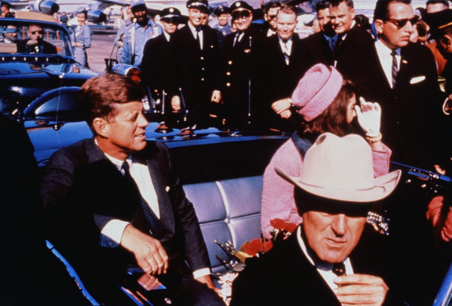 Macabre assortment of JFK assassination artifacts that includes blood-covered leather from limo sells for tens of thousands at auction