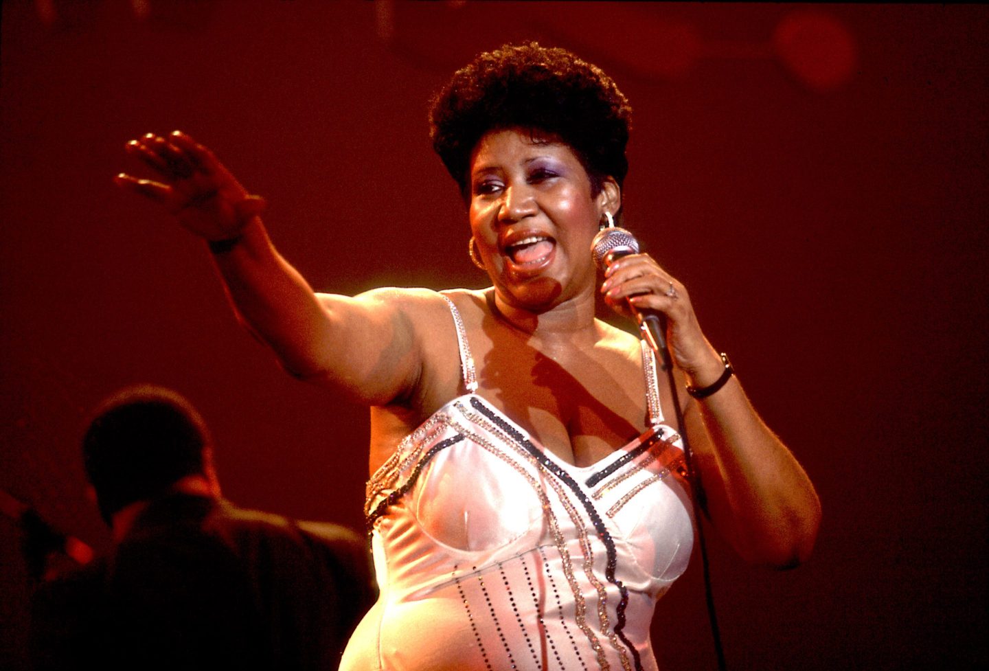 Aretha Franklin in 1992.