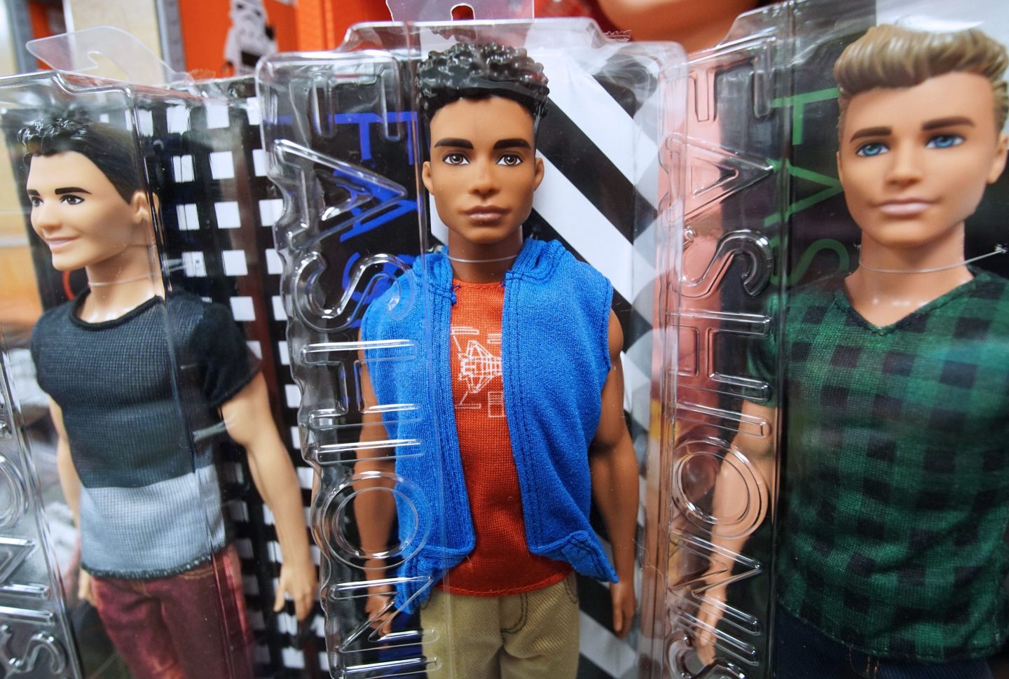 Ken Fashionistas dolls.