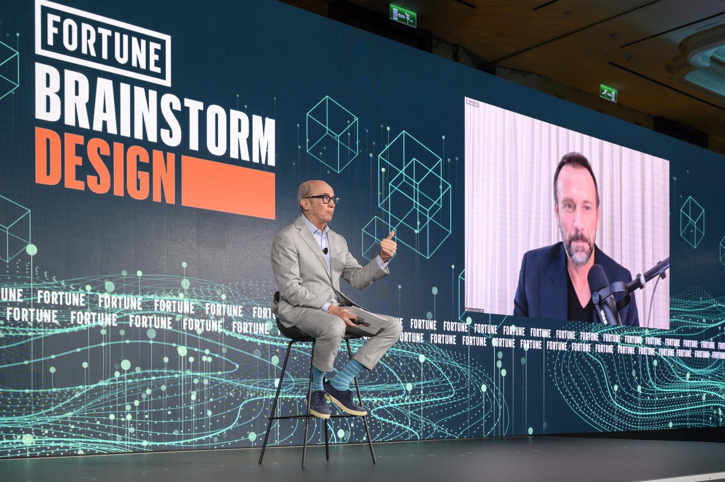 PepsiCo chief design officer Mauro Porcini spoke with Fortune CEO Alan Murray at the Brainstorm Design conference in Macau.