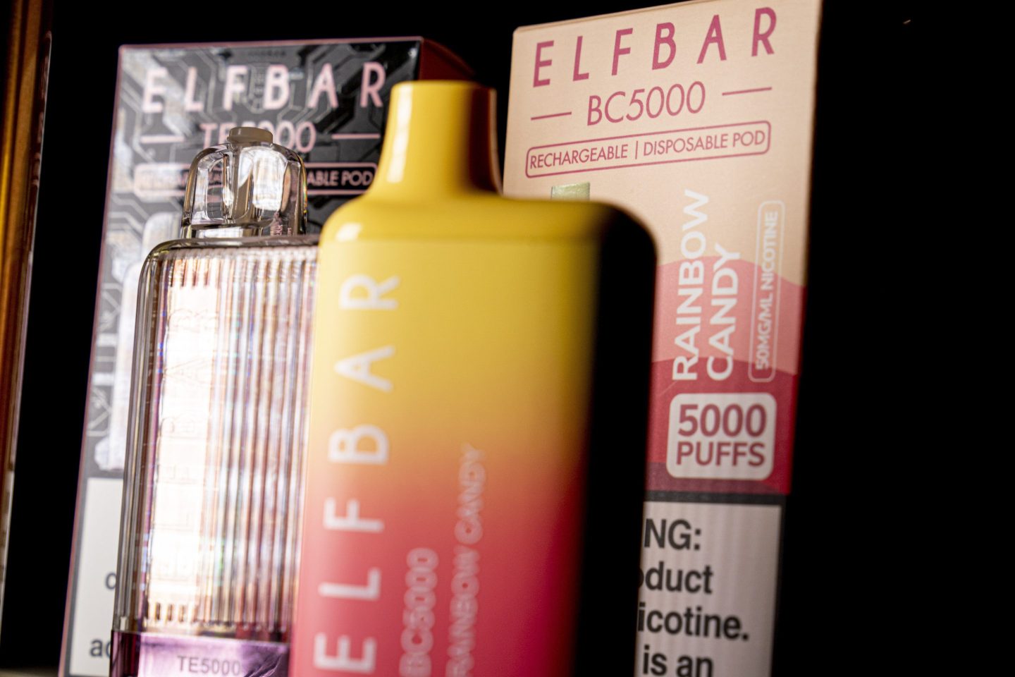 Elf Bar disposable vaping pod devices