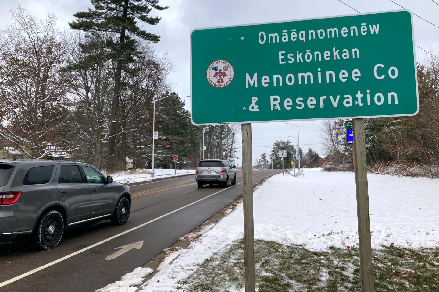 Native American road signs