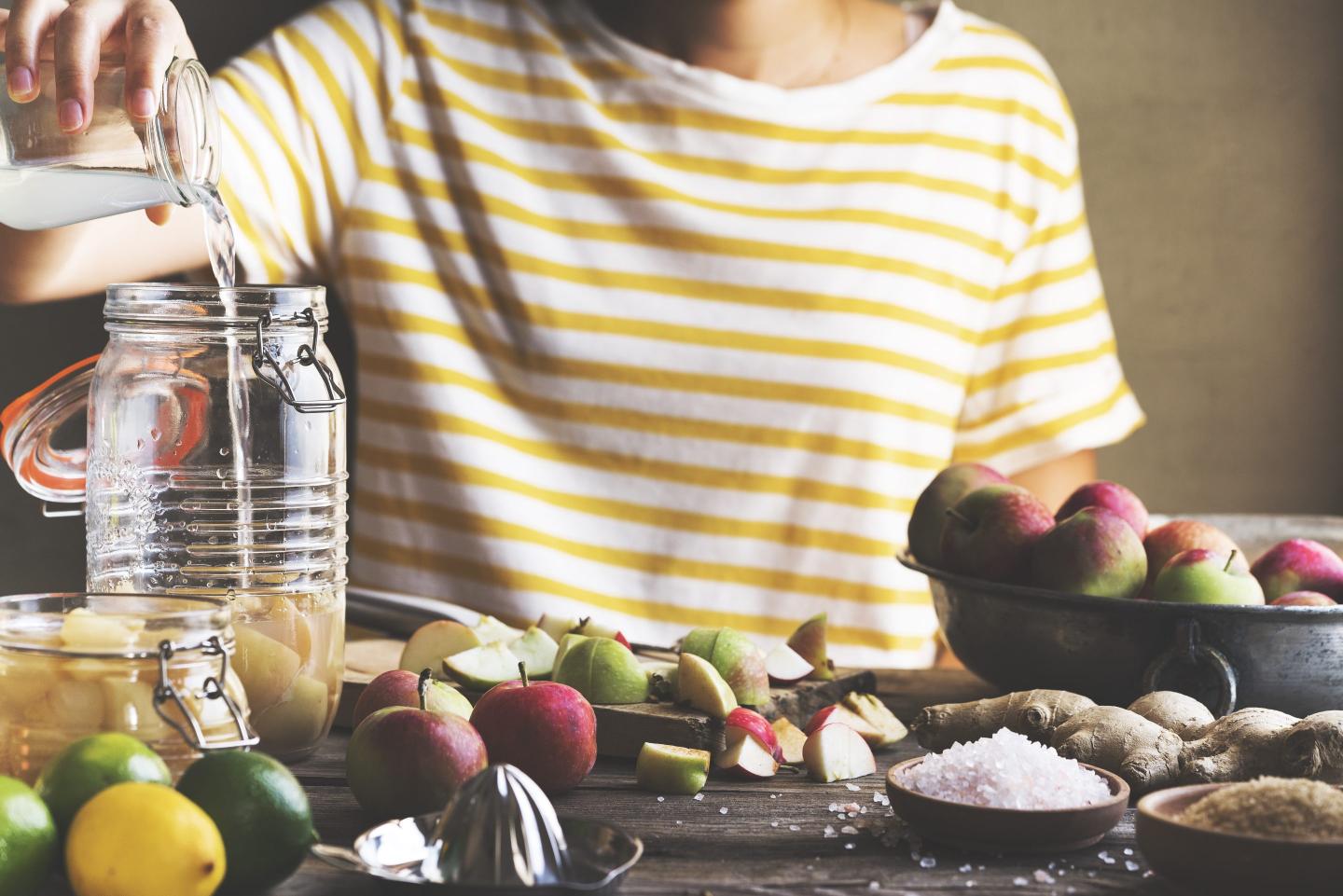 Apple cider vinegar does have certain healthful properties, which are largely due to its acetic acid content.
