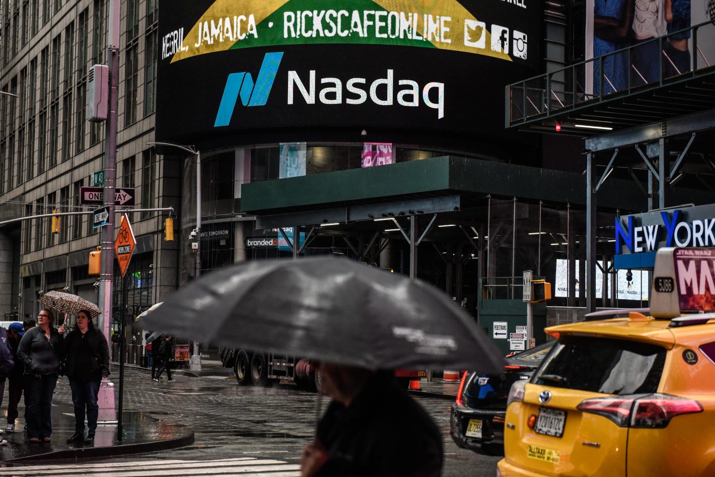 Nasdaq has reached a new record high.