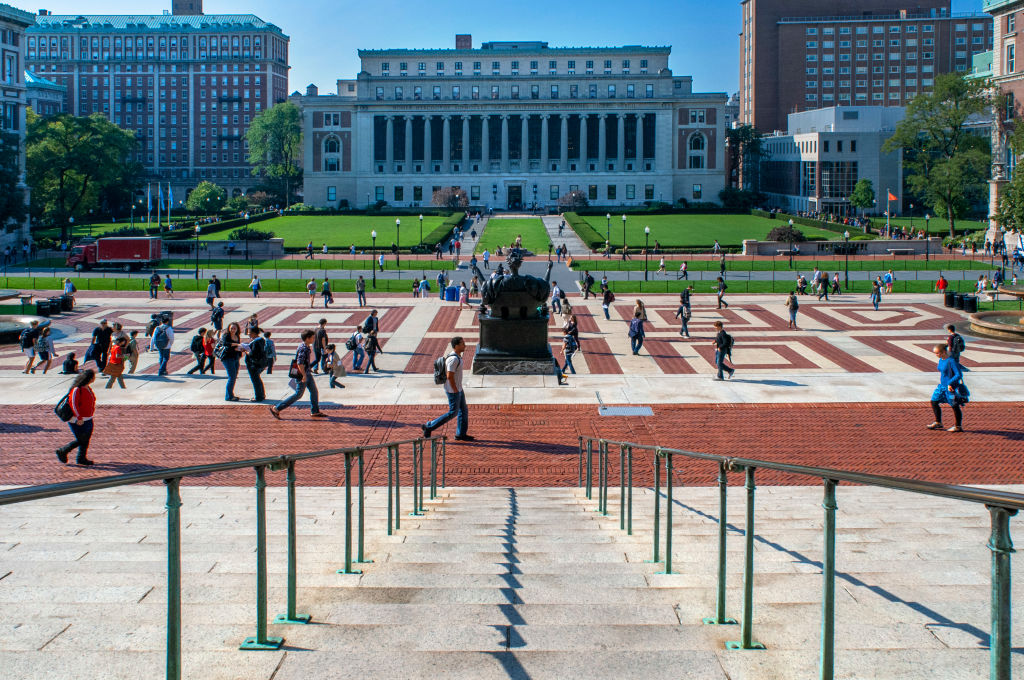Columbia University, as seen in August 2021. (Photo by: Sergi Reboredo—VW Pics/Universal Images Group/Getty Images)