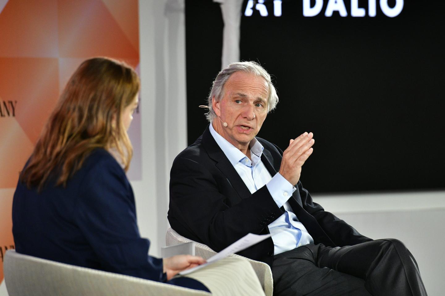 Ray Dalio speak at the Fast Company Innovation Festival