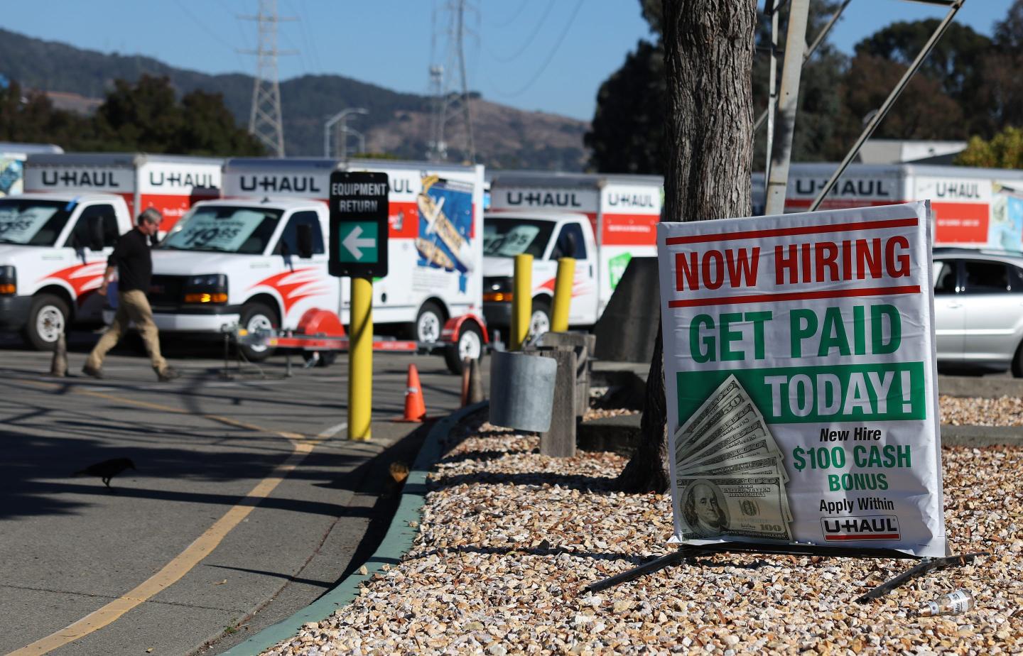 Employers are still hiring, but at a more muted pace.