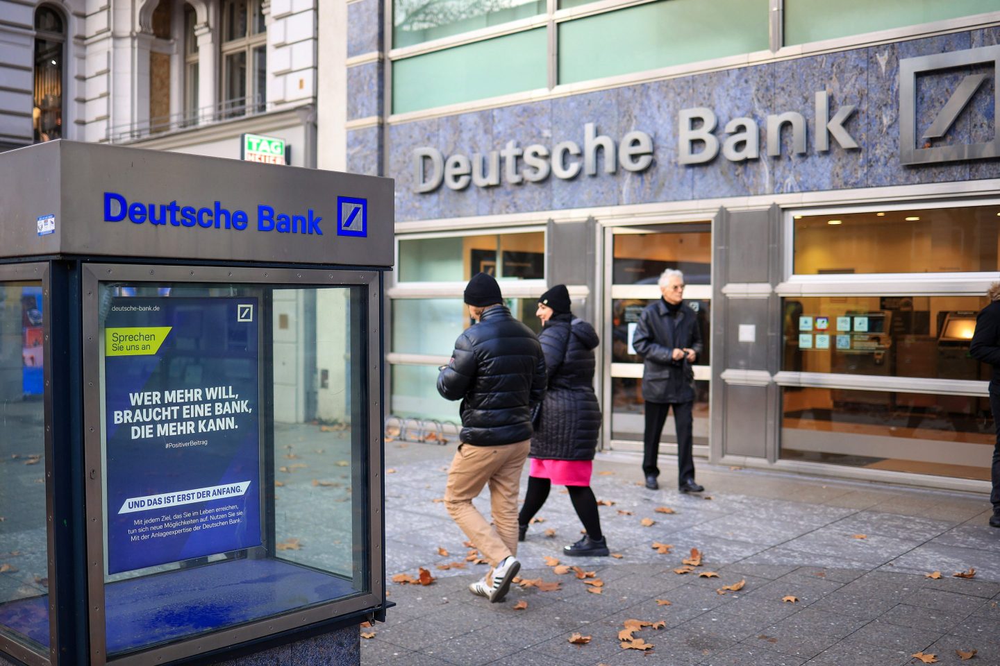 A Deutsche Bank branch in Berlin.
