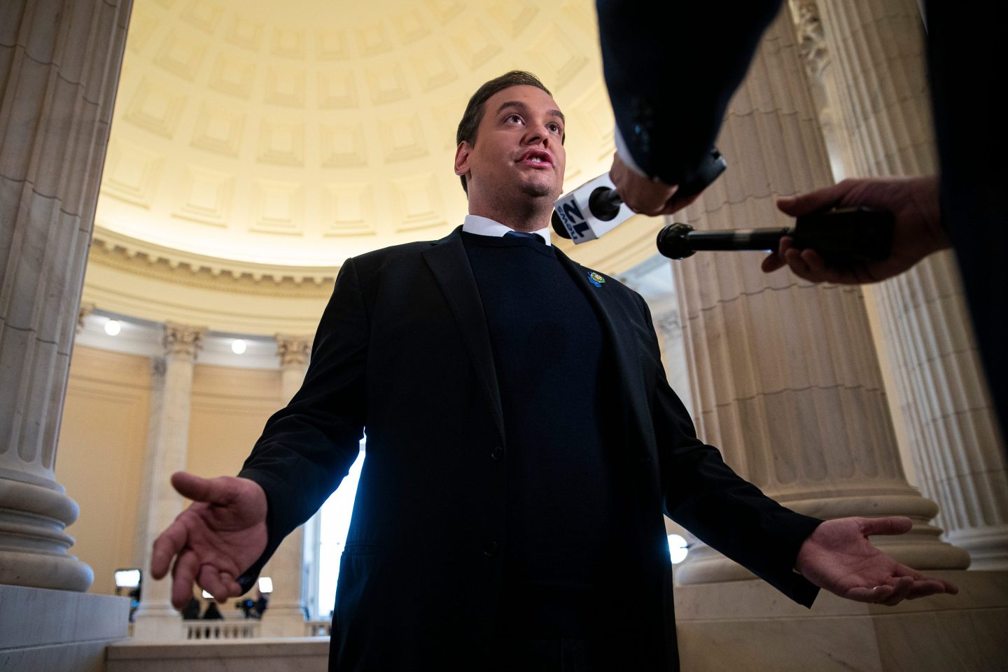 Former Rep. George Santos.