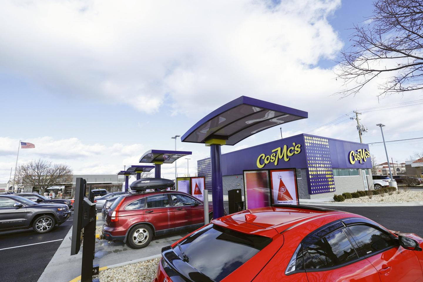 People are waiting in line for hours to try out McDonald’s new CosMc’s restaurant