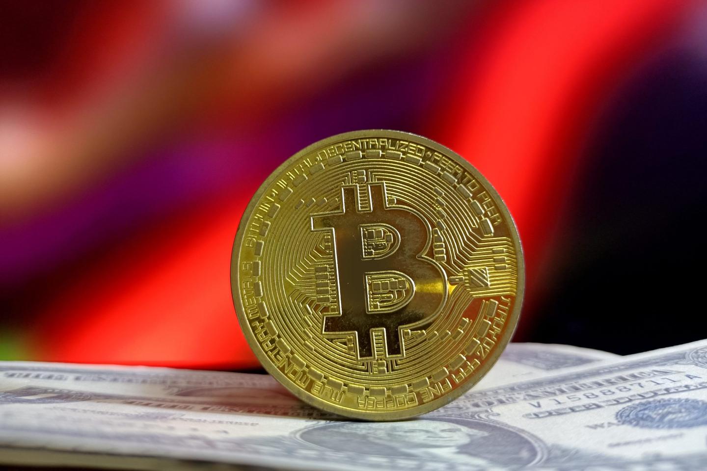 illustration of bitcoin