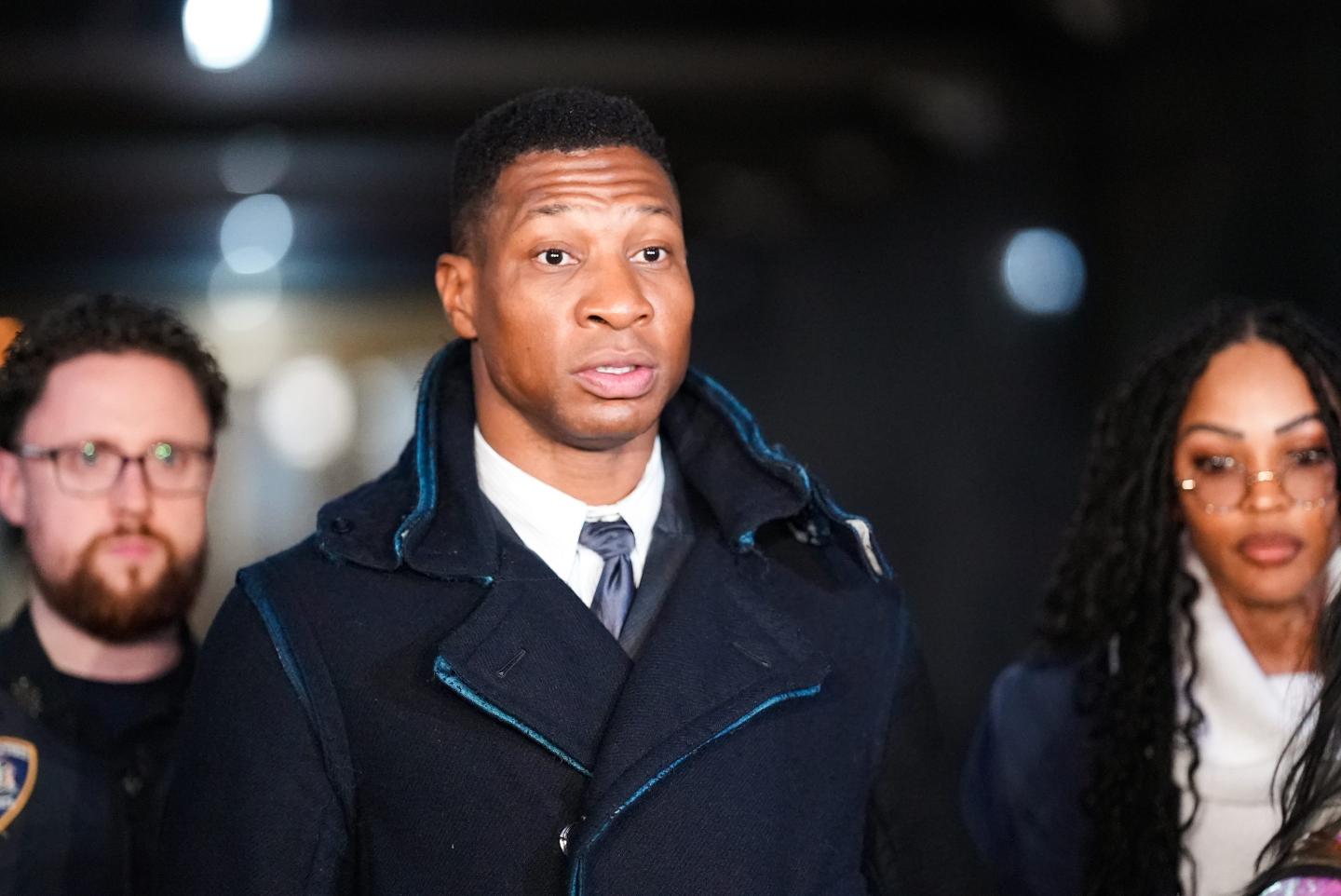 ‘Creed III’ star Jonathan Majors convicted of assaulting his former girlfriend as part of a ‘cruel and manipulative pattern’ of abuse