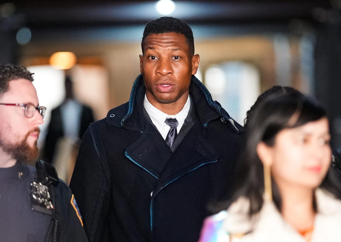 Actor Jonathan Majors.