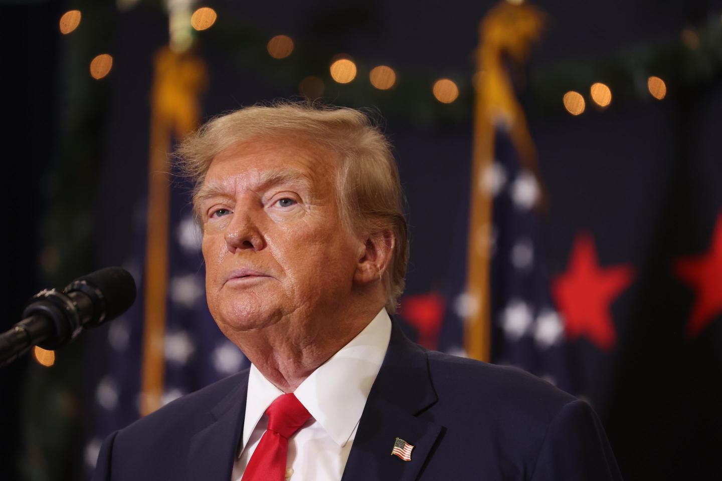 Former President Donald Trump. 