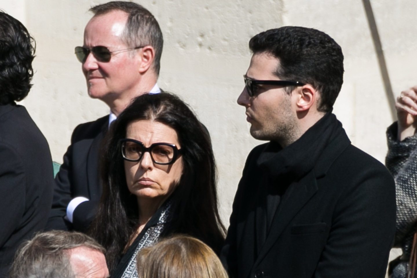 Francoise Bettencour Meyers (center).