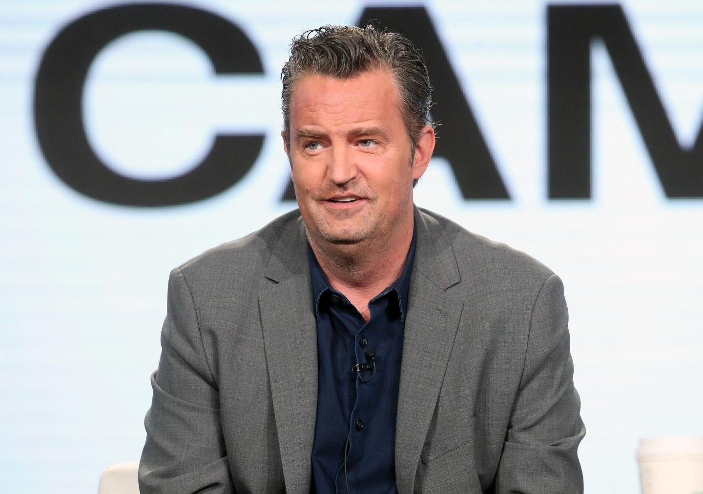 Actor Matthew Perry on Jan. 13, 2017, in Pasadena, Calif.