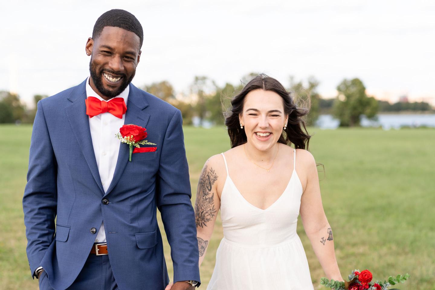 Hannah Williams and her husband
