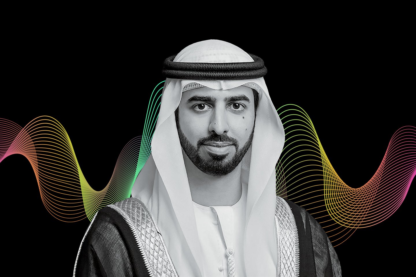 H.E. Omar Al Olama Minister of State for AI, UAE.