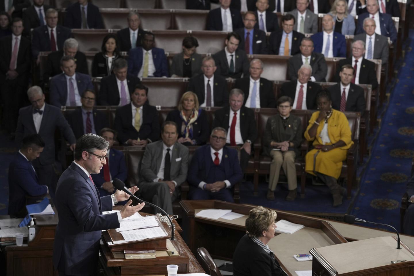 Congressional leaders agree on spending levels for 2024 in big step to avoid government shutdown