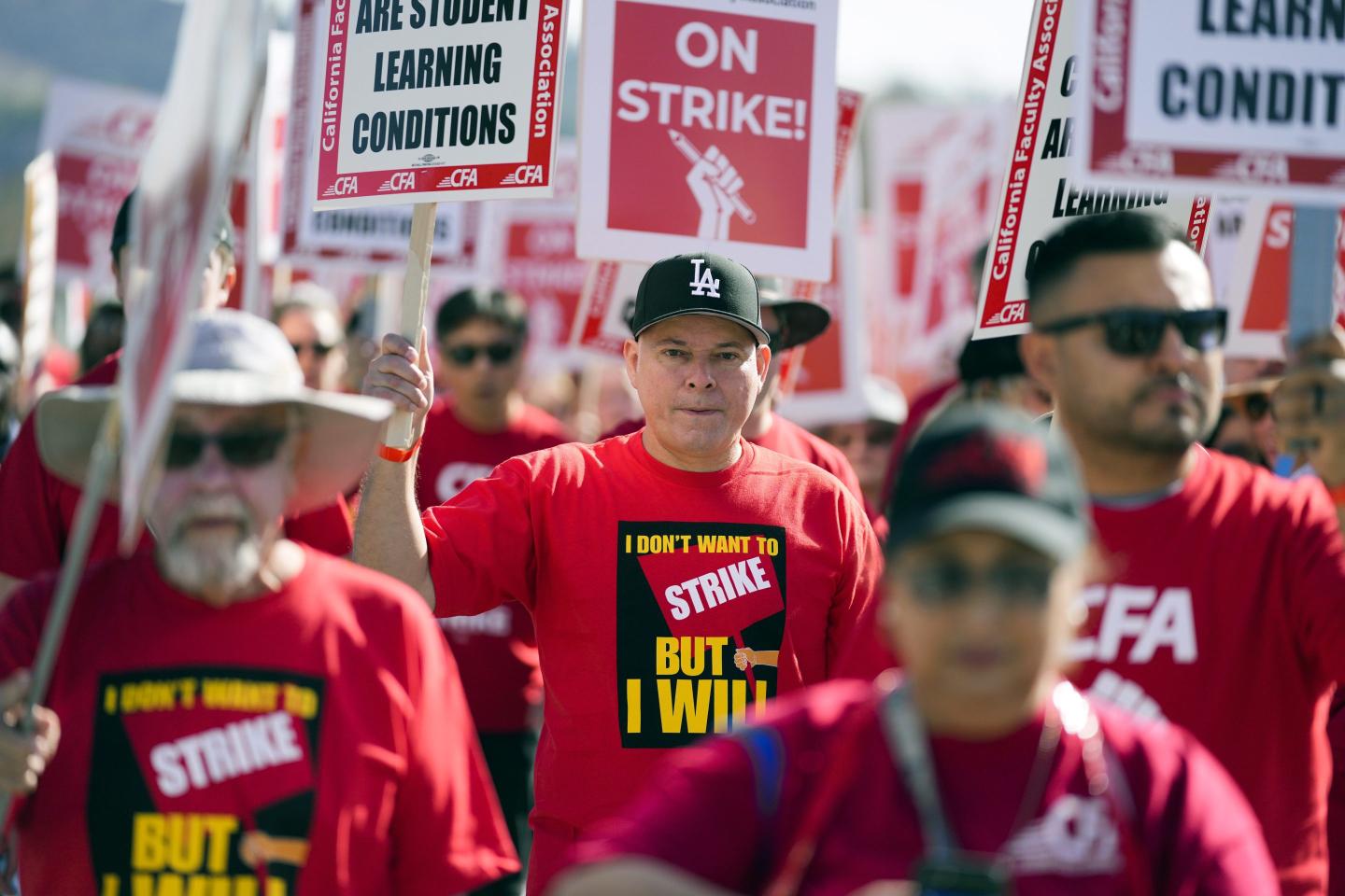 Nearly 30,000 workers at U.S.’ largest university system could walk out after it ‘disrespects’ staff with 5% pay bump offer