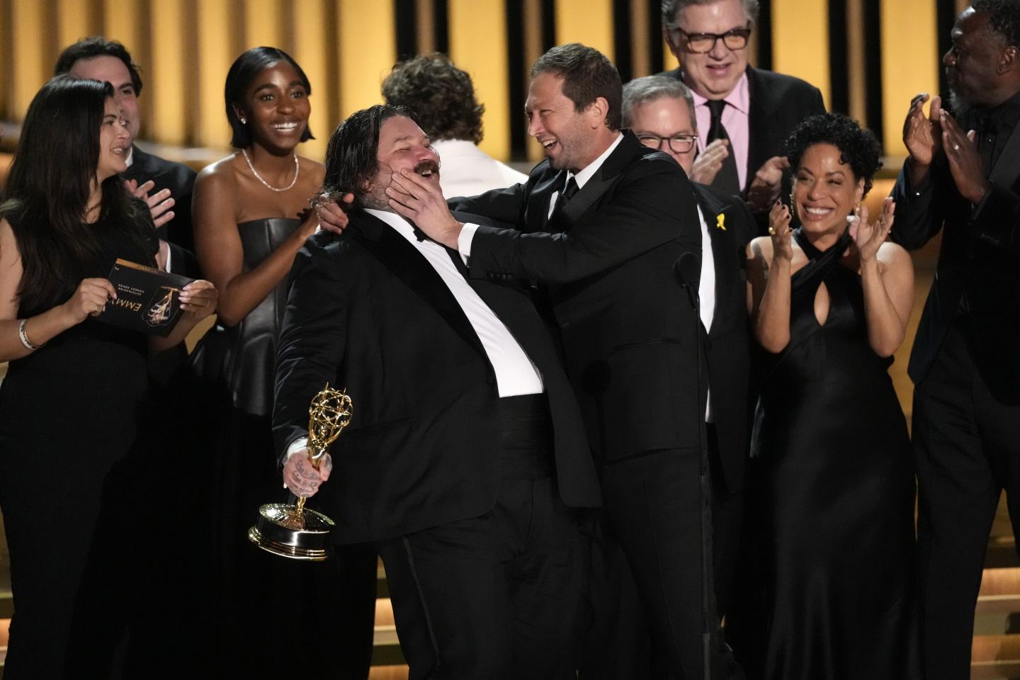 ‘Succession’, ‘The Bear’ and ‘Beef’ dominate Emmys as host Anthony Anderson uses mother to keep winner speeches short