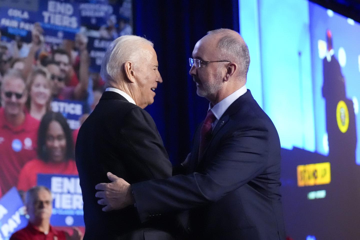 Joe Biden, Shawn Fain