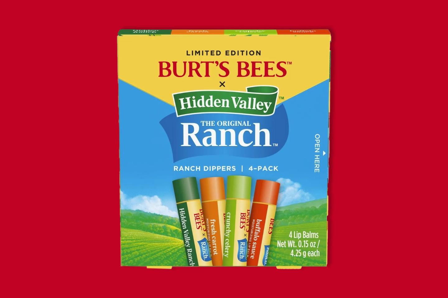 Burt’s Bees made a ranch-flavored lip balm—and it’s already sold out