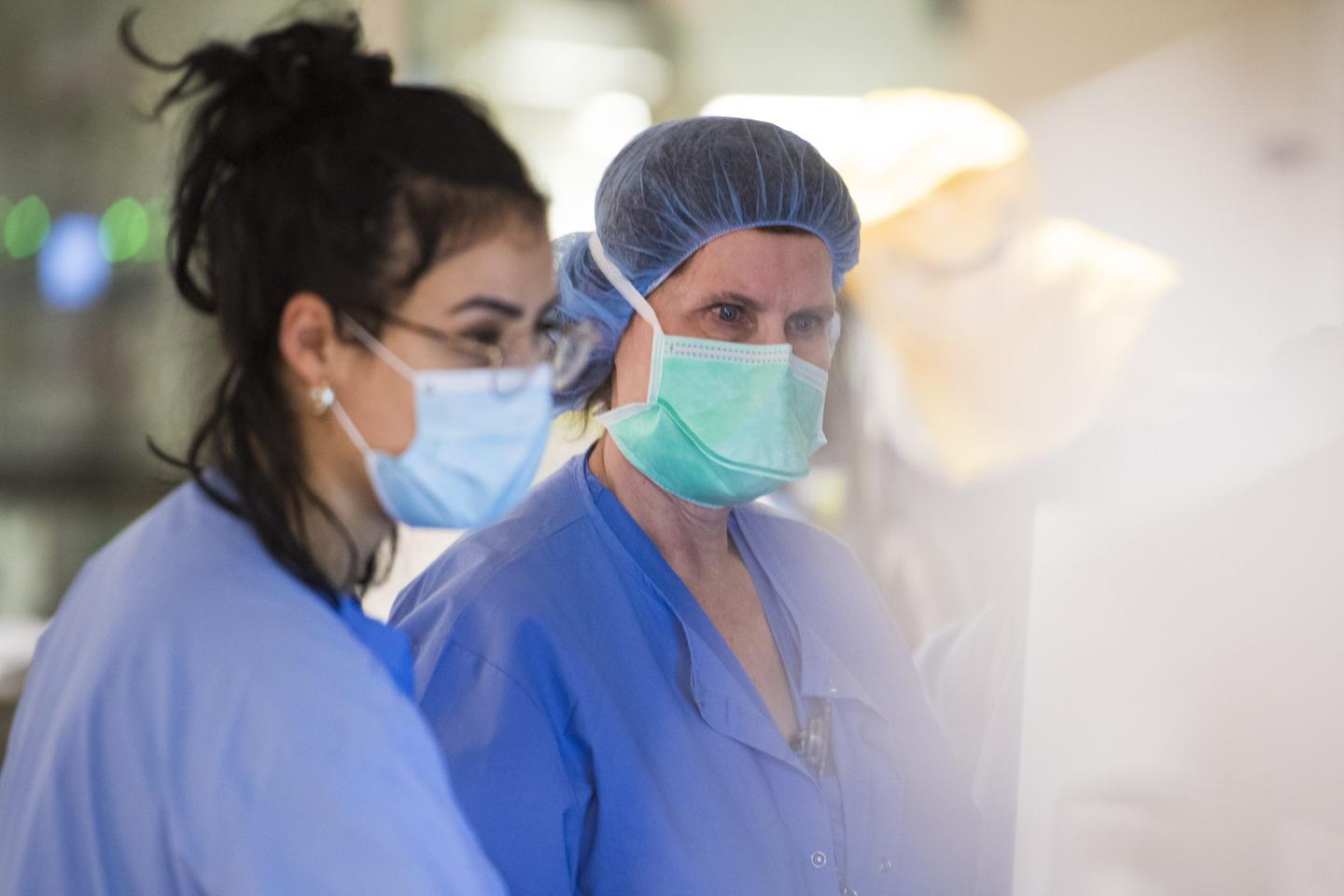 Soaring COVID and flu cases, described as ‘moderately severe’ in number, are prompting hospitals to restore mask mandates
