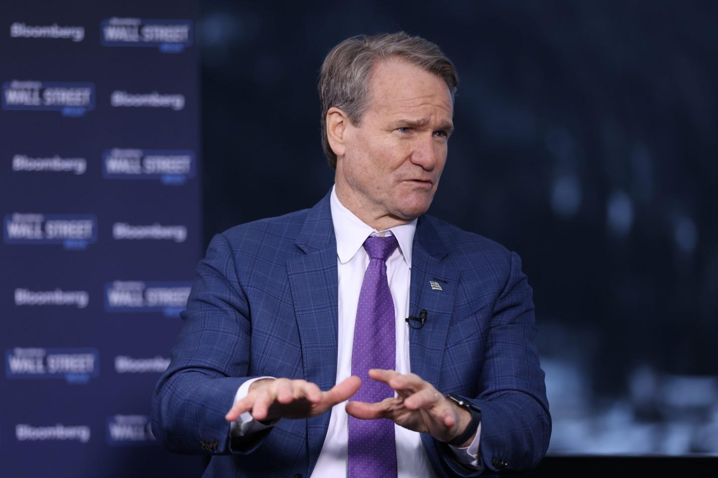 Bank of America CEO Brian Moynihan says commercial real estate is undergoing a 'slow burn of change.'