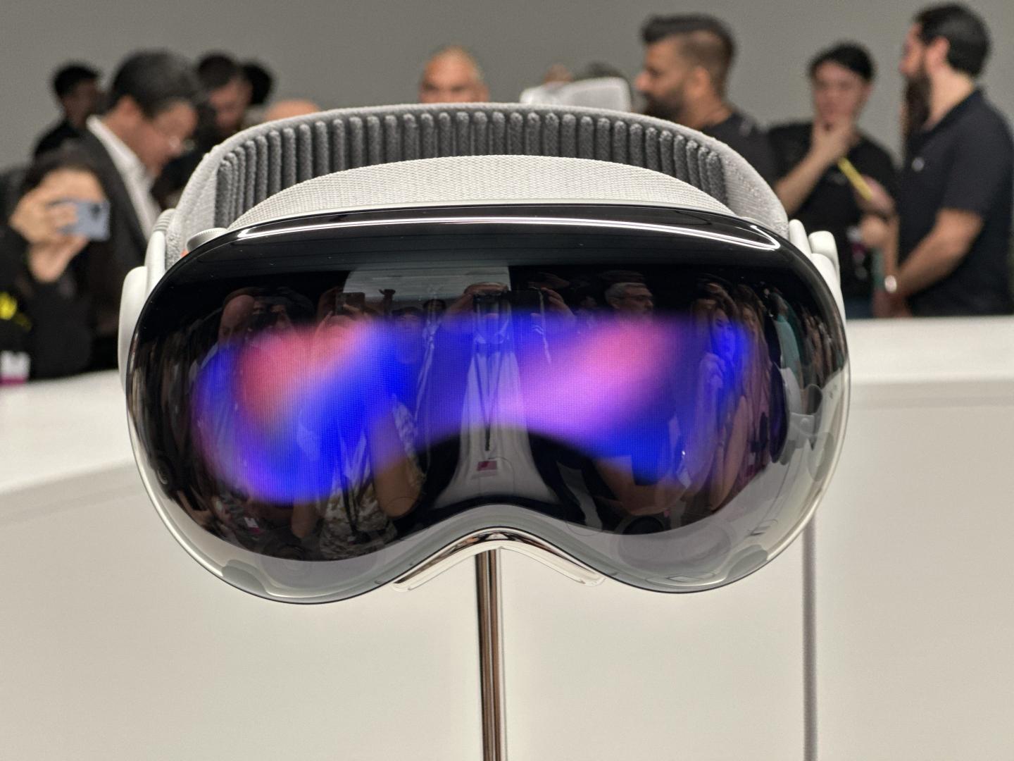 Apple Vision Pro computer glasses.