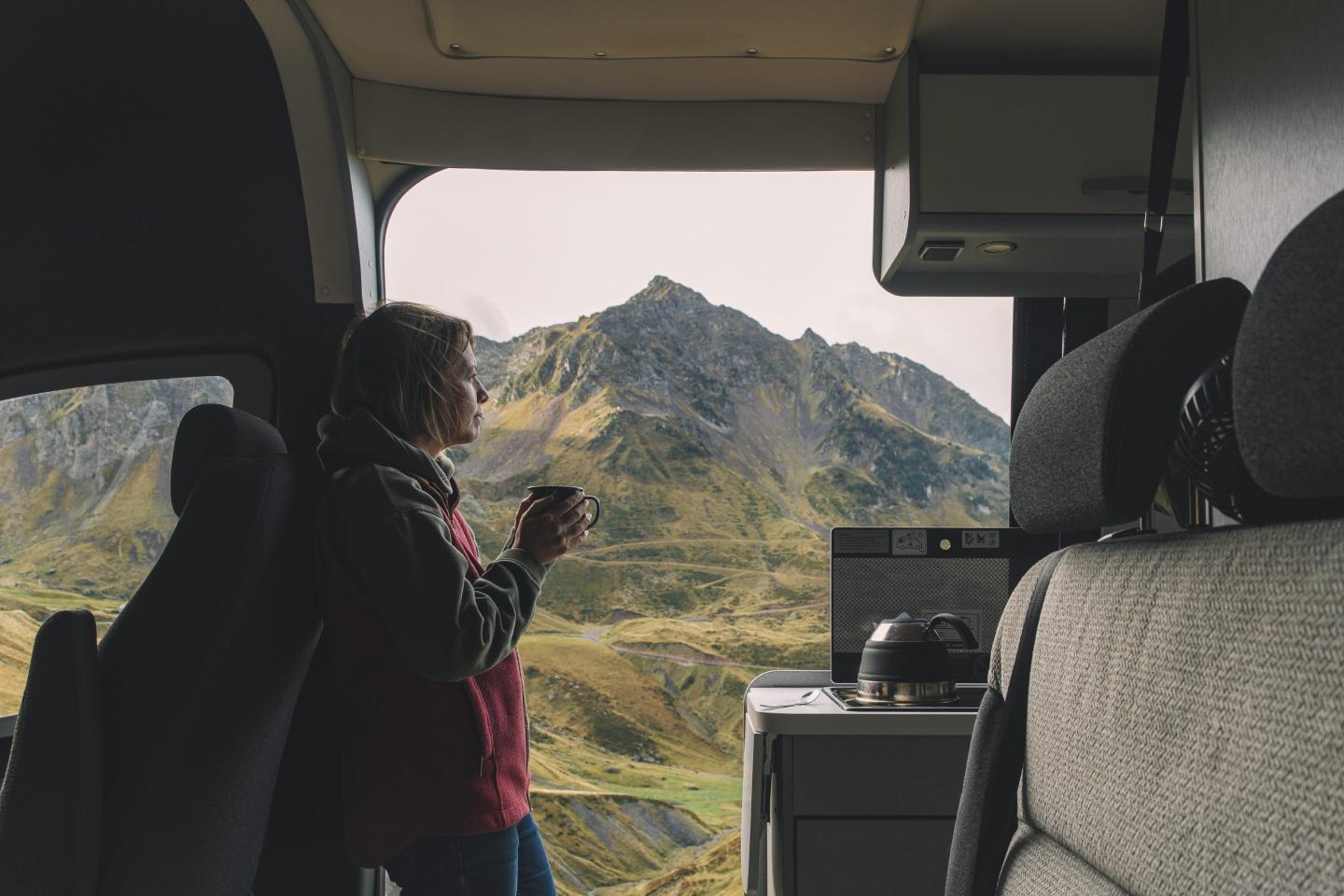 Living out of a van has become increasingly popular on social media. 