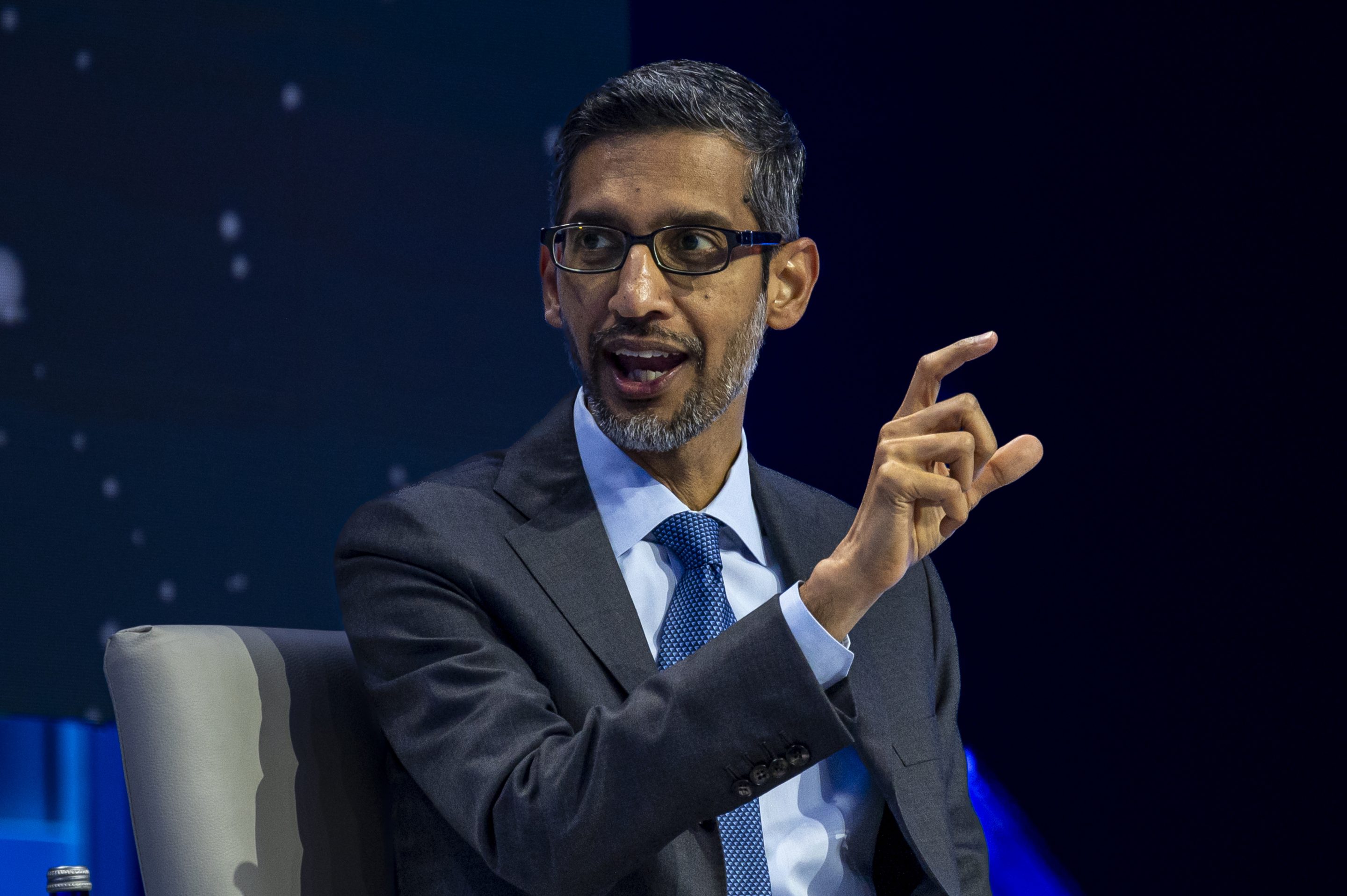 Sundar Pichai, chief executive of Google-parent Alphabet
