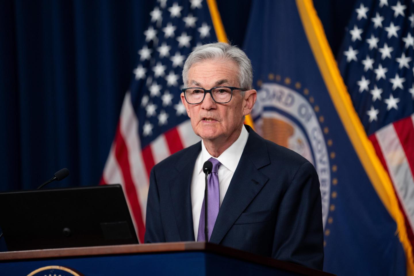Fed chief Jerome Powell left interest rates unchanged last month but said further hikes are still ‘possible’