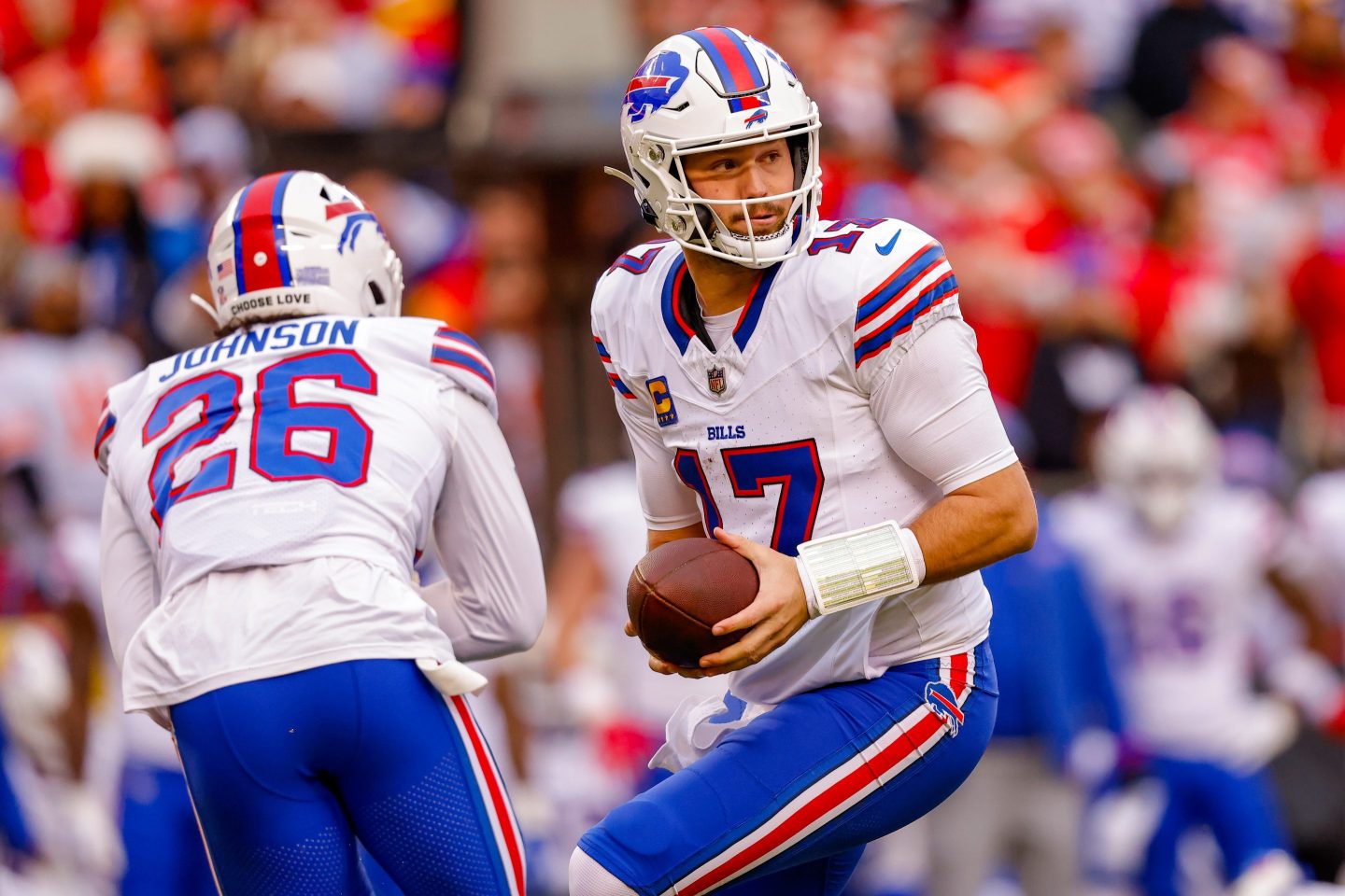 Josh Allen and the Bills are hoping to make the post-season.