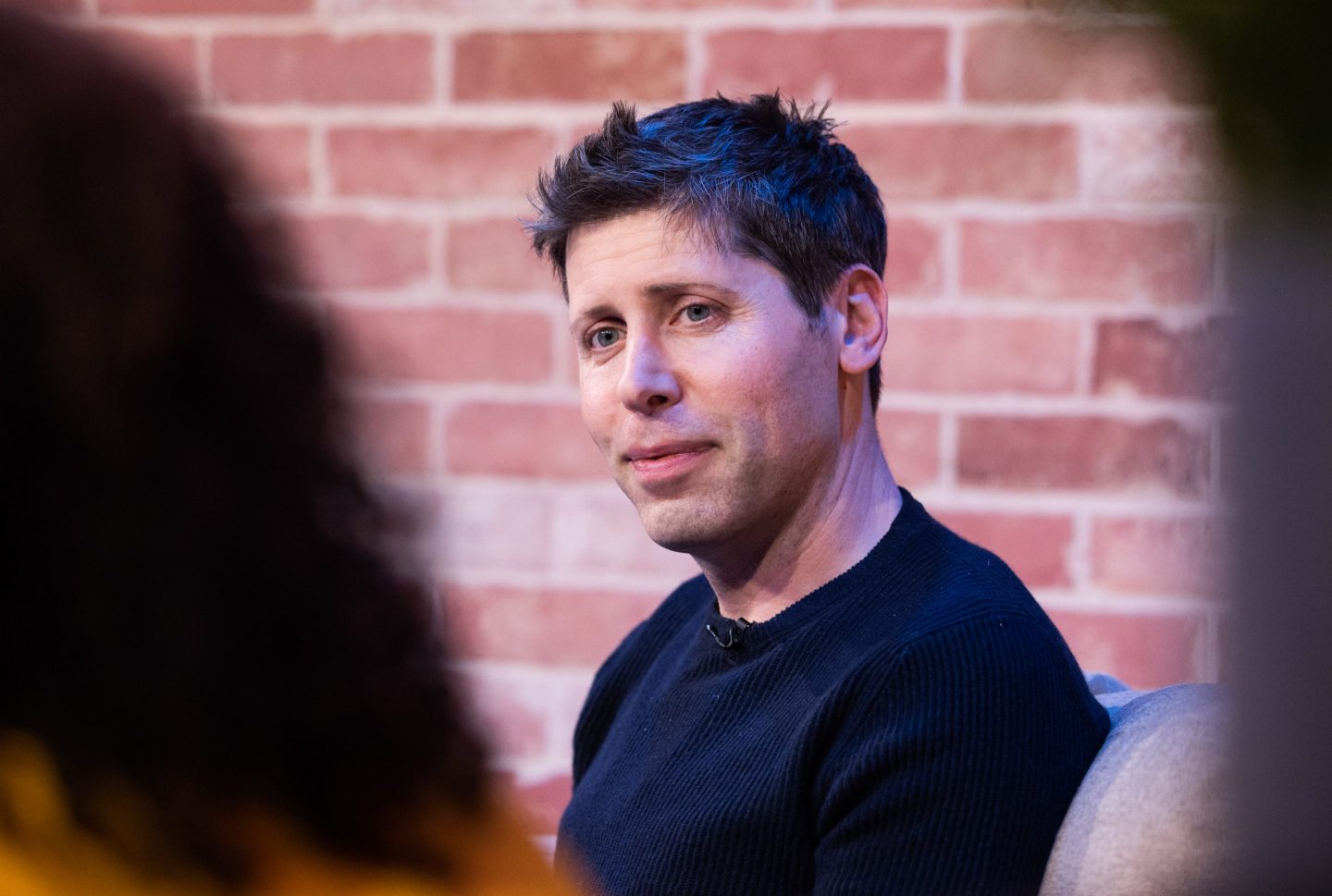 OpenAI CEO Sam Altman speaks at Bloomberg House at the World Economic Forum on Jan. 16, 2024.
