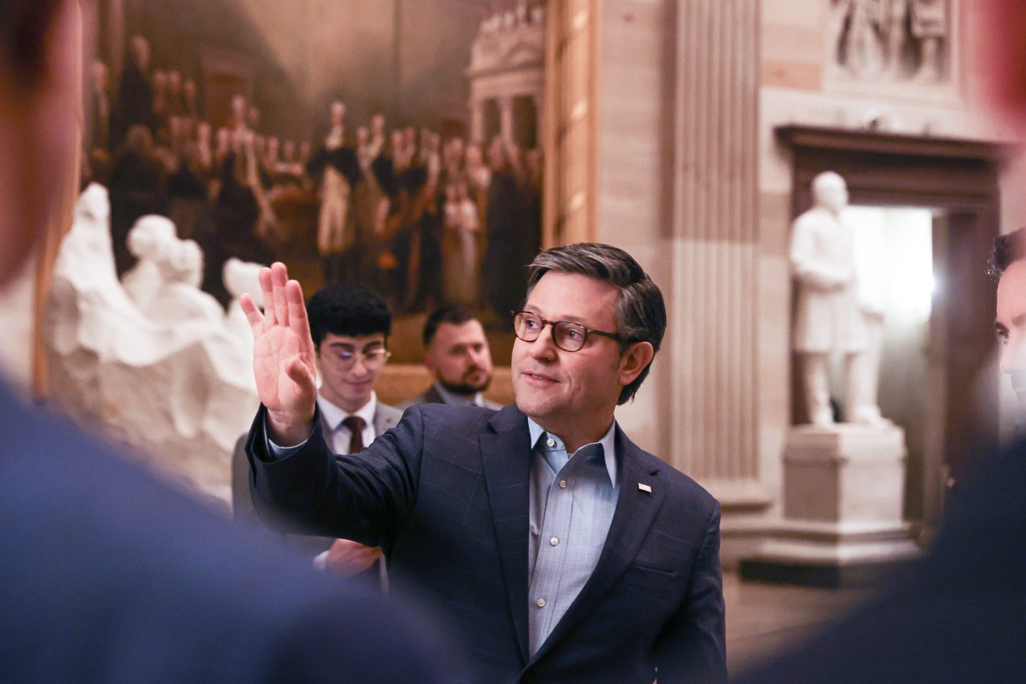 U.S. House Speaker Mike Johnson, a Republican from Louisiana, is facing opposition to a long-sought bipartisan tax package.