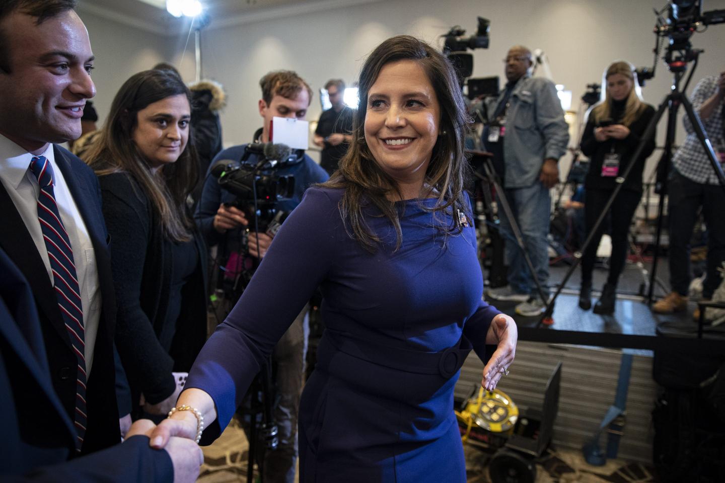 Representative Elise Stefanik, a Republican from New York