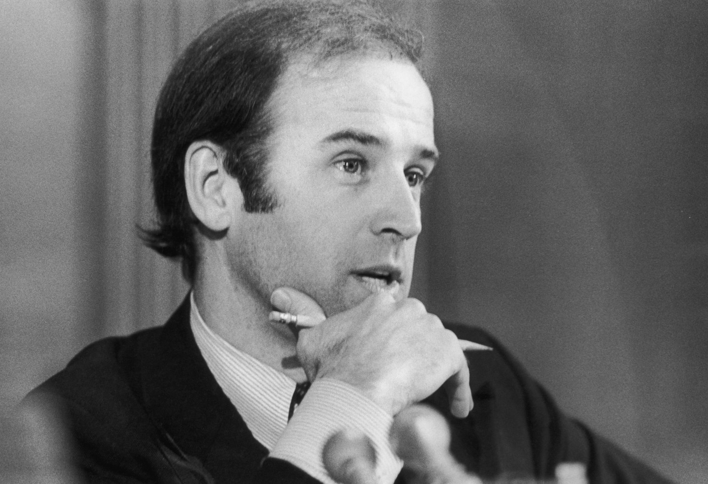 Joe Biden, the United States Senator from Delaware, circa 1980.
