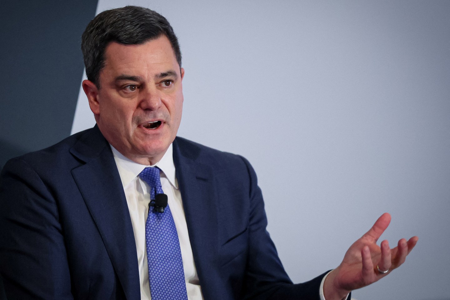 Jim Esposito speaking at conference.