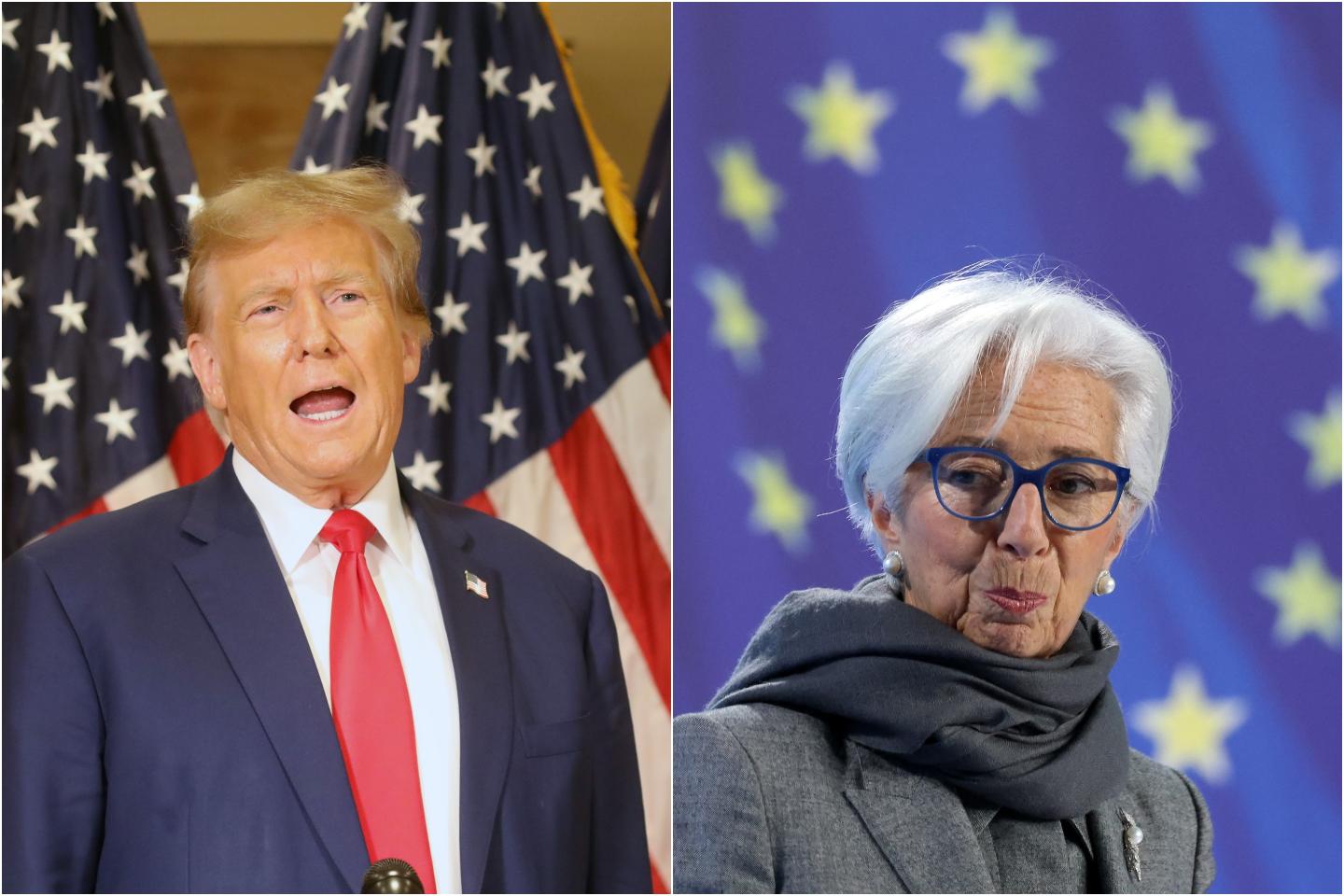 Trump reelection is a ‘clear threat’ to Europe’s economy, central bank chief warns
