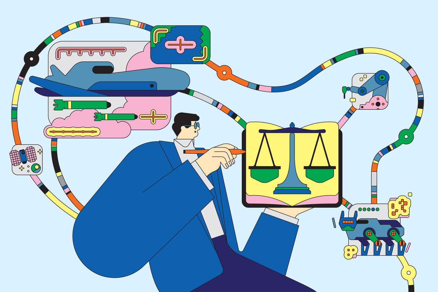 Tech companies are sparring with regulators over how they can use and develop artificial intelligence.